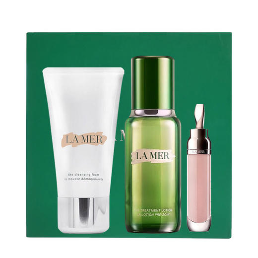 【礼盒装】海蓝之谜修护套装精萃水150ml+洁面125ml+唇蜜7ml 【CDF】 商品图7