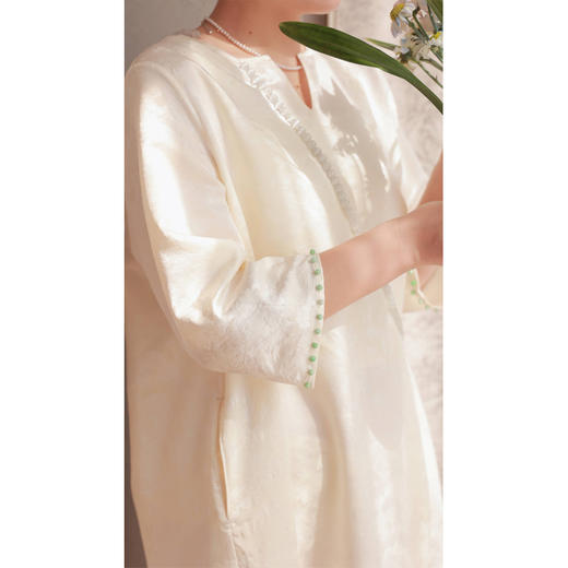 【2025门店同款】连衣裙（24707370-凝脂） 商品图4