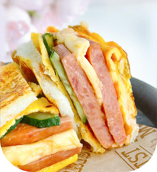 【南京提货券300-500】苏食黑猪午餐肉300g3盒 商品图4