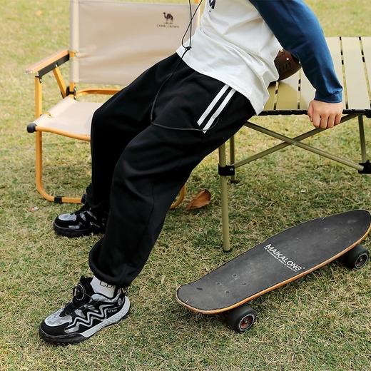 【2024新款】龙之涵 亲子款“小格雷”休闲运动卫裤 中大童毛圈布休闲裤 婴幼儿A类标准 100-185码2色可选 商品图10