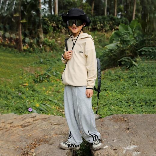 【24年新款】龙之涵 亲子款“小格雷”两穿运动卫裤 婴幼儿A类标准 100-185码2色可选 商品图6