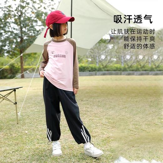 【24年新款】龙之涵 亲子款“小格雷”两穿运动卫裤 婴幼儿A类标准 100-185码2色可选 商品图3