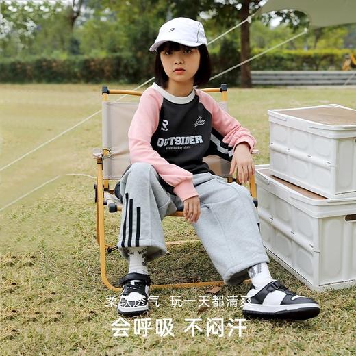 【24年新款】龙之涵 亲子款“小格雷”两穿运动卫裤 婴幼儿A类标准 100-185码2色可选 商品图2