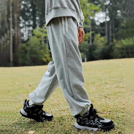 【2024新款】龙之涵 亲子款“小格雷”休闲运动卫裤 中大童毛圈布休闲裤 婴幼儿A类标准 100-185码2色可选 商品图8
