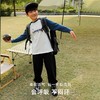 【2024新款】龙之涵 亲子款“小格雷”休闲运动卫裤 中大童毛圈布休闲裤 婴幼儿A类标准 100-185码2色可选 商品缩略图2
