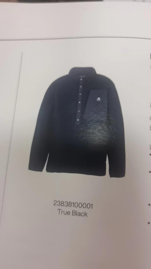 24/25BURTON雪服M CINDER PO TRUE BLACK 商品图0