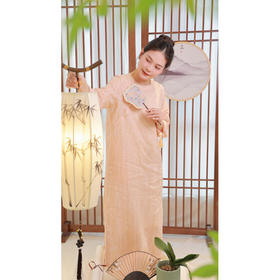 【抖音专属】【和光同尘】斜襟连衣裙（24707260-十样锦）