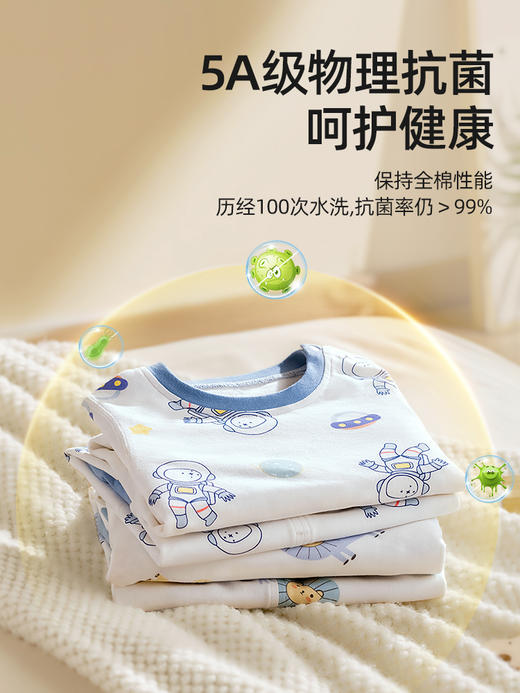 【孕味秒杀专属】贝肽斯【猫肚棉】婴儿睡衣儿童家居服连体衣春款宝宝睡袋女童睡裙 商品图1