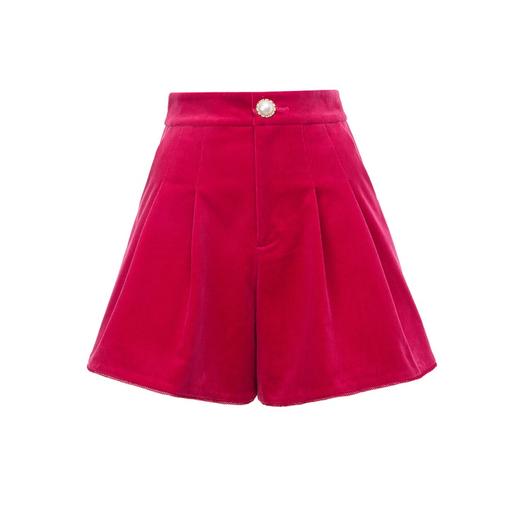 玛克门店发货：MAXRIENY复古灯芯绒压腿短裤(货号:MC87PA794) 商品图3