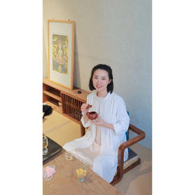 衬衫裙（24707358-山矾）+直筒裤（24709081-溶溶月）