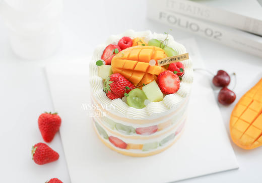缤纷水果牛乳蛋糕 商品图1
