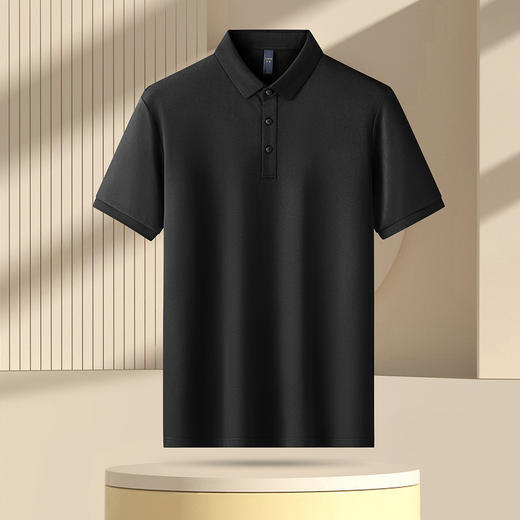 罗蒙男士夏季时尚百搭男士t恤短袖polo衫简约休闲商务男polo衫短袖 商品图7