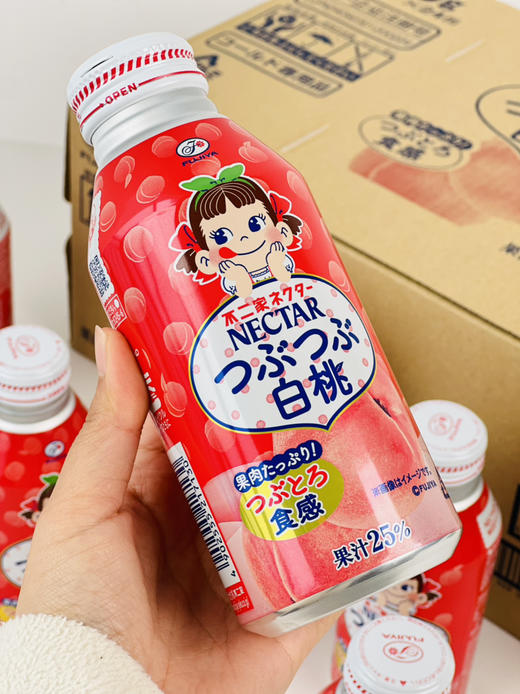 不二家白桃汁，清甜的白桃汁，含25%果汁 商品图2