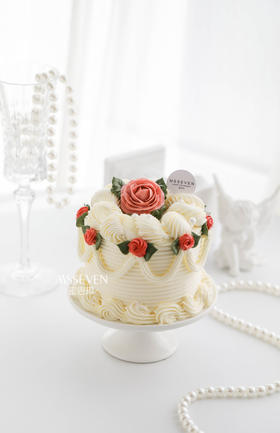 繁花·白脱奶油蛋糕  （奶油添加黄油 老奶油风味）