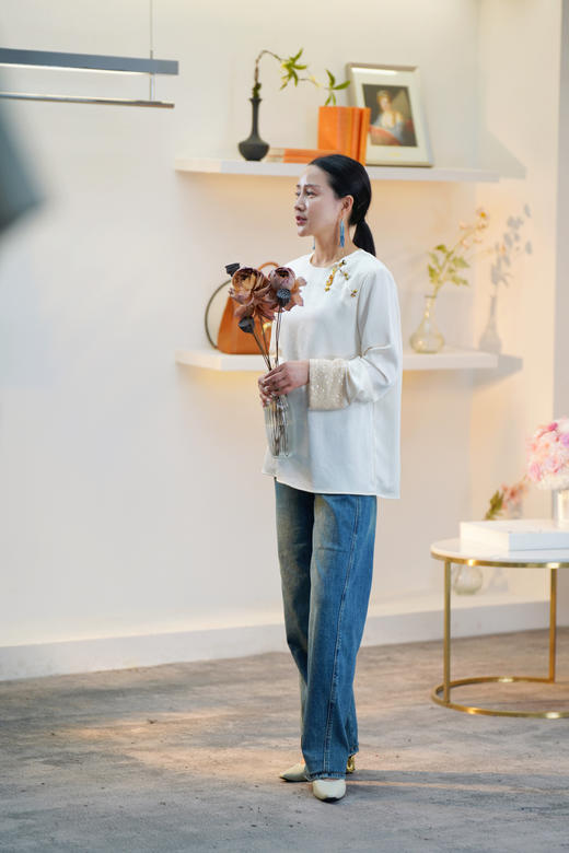 臣禾 吊坠新中式衬衫JZ241080558【金猪甄选】 商品图4