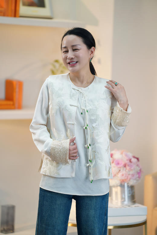 臣禾 吊坠新中式衬衫JZ241080558【金猪甄选】 商品图8