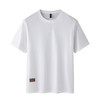 【含桑蚕丝】罗蒙男士夏季亲肤舒适男t恤简约纯色短袖t恤男百搭短袖男 商品缩略图1