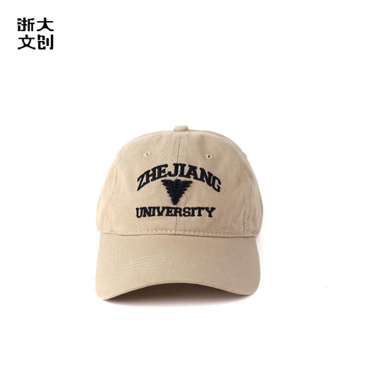 【浙大文创】浙江大学棒球帽-求是鹰-卡其色 商品图3