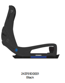 25/26BURTON固定器STEP ON GENESIS EST BLACK