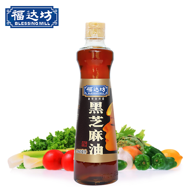 福达坊360ml%黑芝麻油