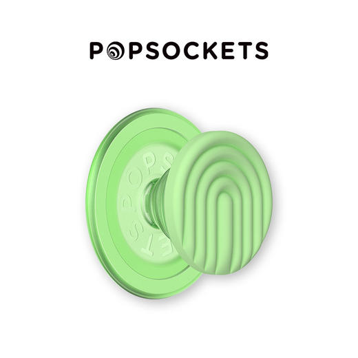 1【果味图鉴】抹茶厚乳 MAGSAFE磁吸式支架 圆啪嗒系列 绿色 纹理 商品图0