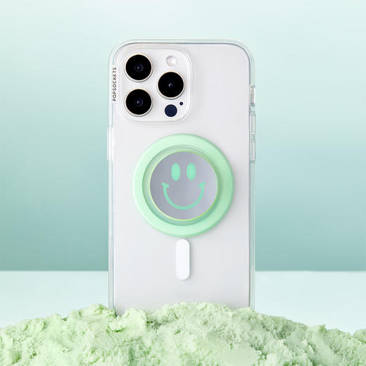 1【果味图鉴】镜面苏打 MAGSAFE磁吸式支架 圆啪嗒系列 绿色 镜面 商品图1