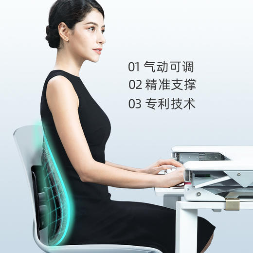 【谷歌、保时捷、北京三甲医院 合作品牌】德国米乔护脊版撑腰腰靠 全支撑 儿童 成人均可用 山姆腰撑连续7年销量NO.1品牌 商品图6