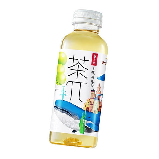 茶派茶π农夫山泉茶π青提乌龙500ml*15瓶（1箱） 商品图1
