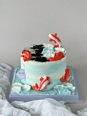 定制款蛋糕 - 风生水起