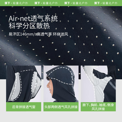 蕉下男士超轻薄防晒衣TS11424 商品图2