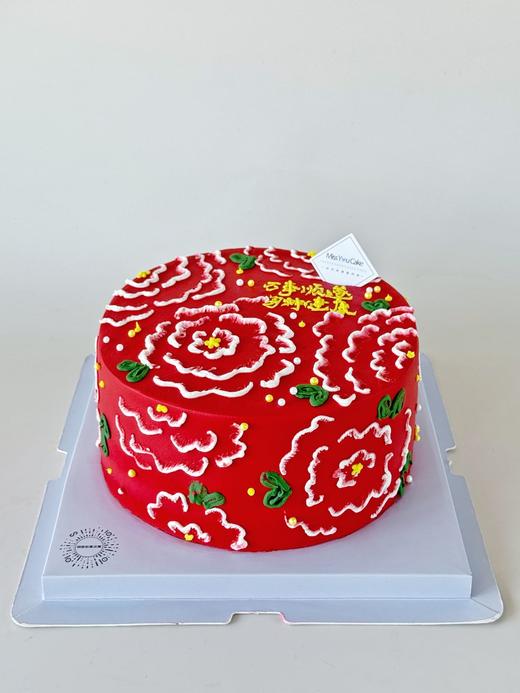 定制款裸蛋糕 - 花开富贵 商品图0