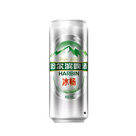 哈尔滨冰畅啤酒500ml/罐