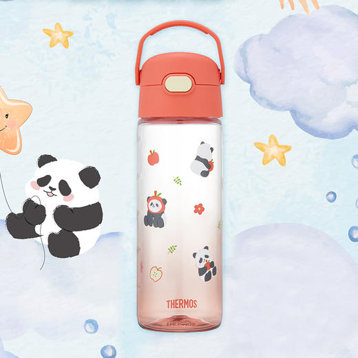 【清仓特惠7折】膳魔师儿童杯宝宝水杯幼儿园便携水杯熊猫乐园 商品图0