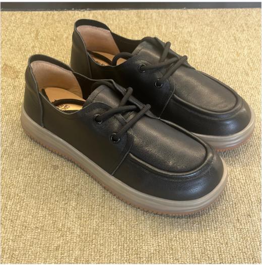 西村名物2024年春季新款圆通系带乐福鞋X24AM10181 商品图2