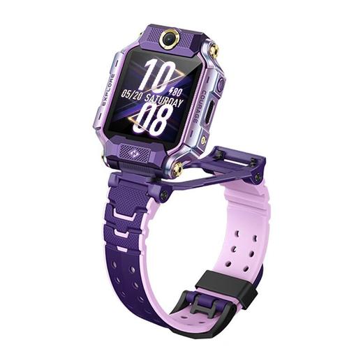 小天才儿童电话手表Z8A 健康监测防水GPS楼层定位智能手表 霞光紫 商品图0