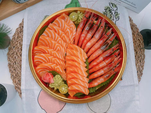 三文鱼甜虾礼盒（26粒） 商品图1