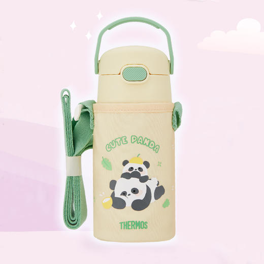 【清仓特惠7折】膳魔师儿童杯宝宝水杯幼儿园便携水杯熊猫乐园 商品图6