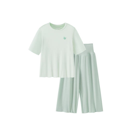 【植物芯天丝™】迷你巴拉男女童儿童短袖套装柔顺透气家居服 商品图4