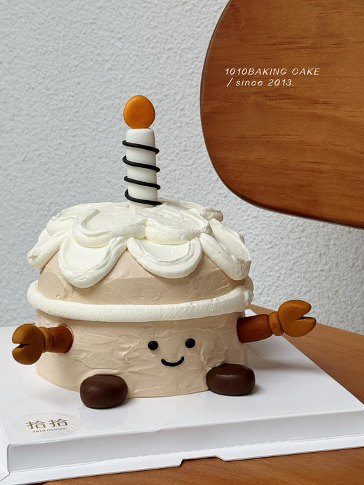 「Jellycat·机器人版」翻糖巧克力·100%动物奶油（附图5寸·提前3天预订） 商品图5