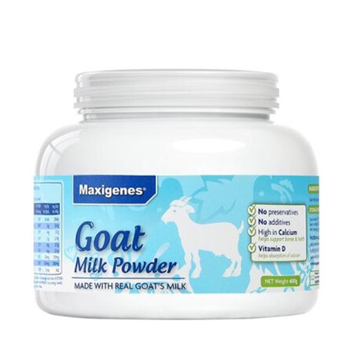 【保税】澳洲 美可卓（Maxigenes）成人孕妇无糖全脂高钙山羊奶粉 400g 商品图1