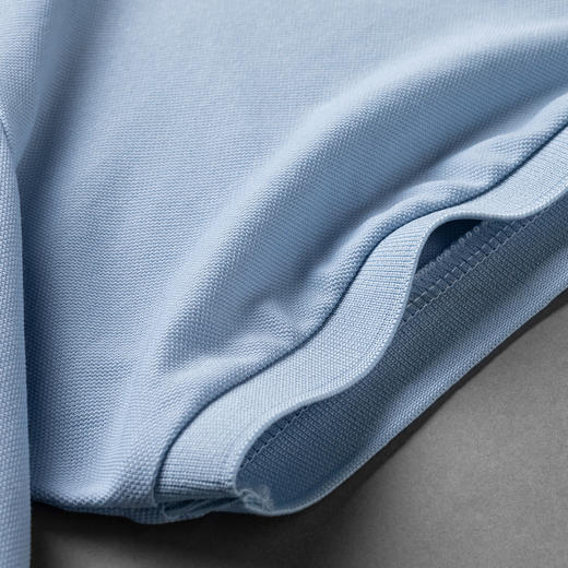 【含桑蚕丝】罗蒙男士烫钻polo衫男短袖男夏季薄款男士短袖t恤男体恤 商品图8