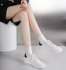 西村名物2024年春季新款超清系带黑尾小白鞋运动鞋板鞋T24AM10841 商品缩略图2
