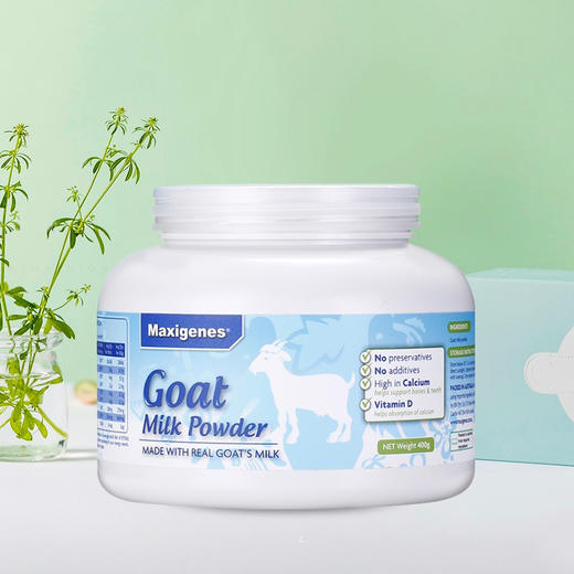 【保税】澳洲 美可卓（Maxigenes）成人孕妇无糖全脂高钙山羊奶粉 400g 商品图0
