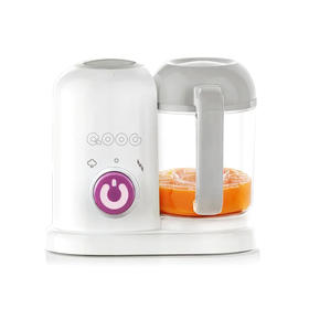 QOOC辅食机 炫动紫 辅食电动研磨器