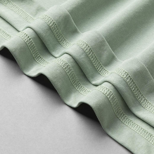 【含桑蚕丝】罗蒙夏季男士商务polo衫男短袖男夏季薄款绣花冰丝t恤男短袖 商品图8