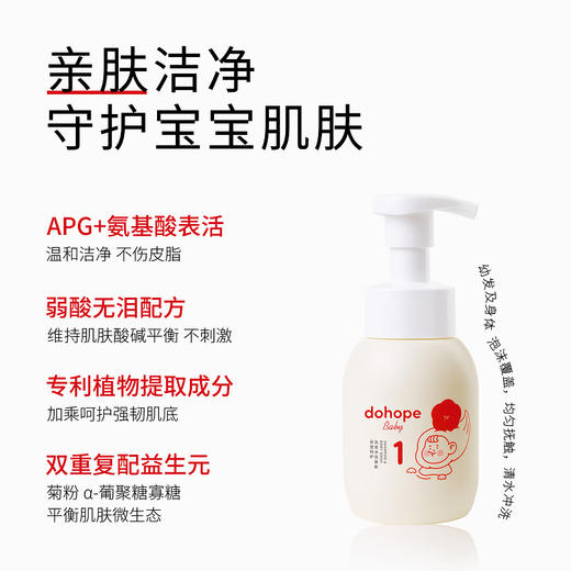 【年终积分兑换】朵望特护洗发沐浴慕斯1号 230ml 商品图2