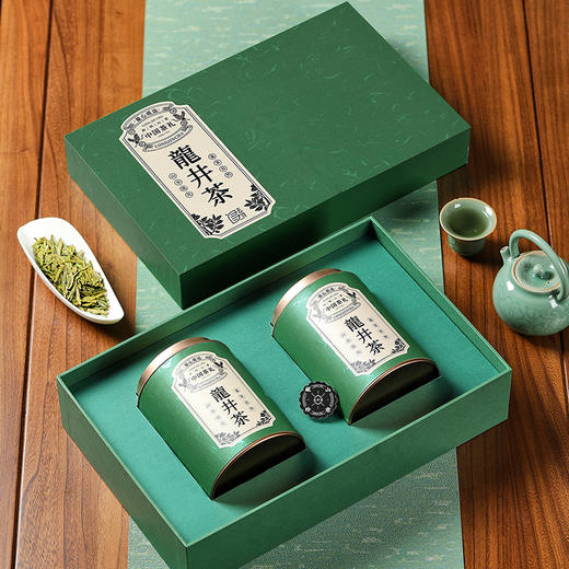 【御萃龙井】去寻 明前特级 龙井绿茶 至臻龙井礼盒 净含量250g 商品图1