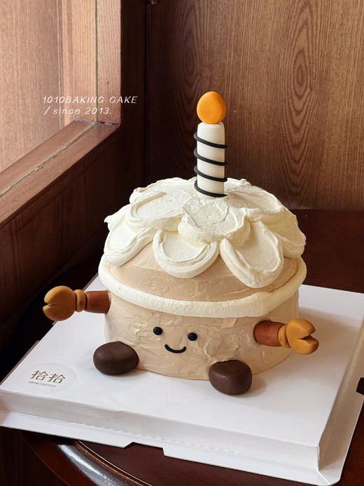 「Jellycat·机器人版」翻糖巧克力·100%动物奶油（附图5寸·提前3天预订） 商品图2