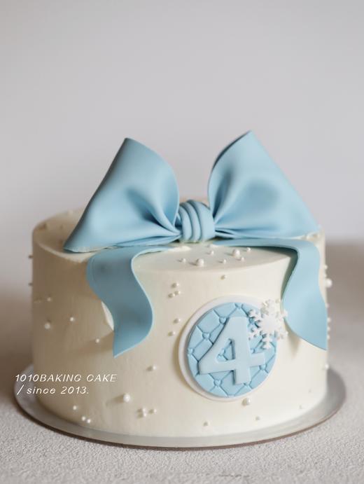 「冰雪奇缘·艾莎安娜」岁数可改·悬浮蛋糕·翻糖巧克力·100%动物奶油（附图6寸+6寸双层·提前4天预订） 商品图3