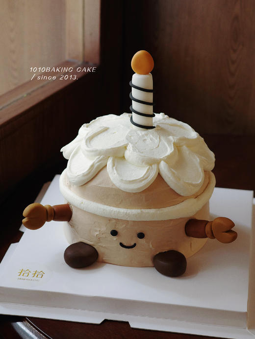 「Jellycat·机器人版」翻糖巧克力·100%动物奶油（附图5寸·提前3天预订） 商品图6